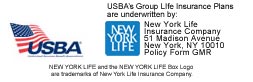 USBA and New York Life Insurance Company logos