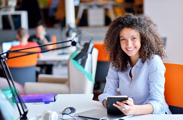 Young woman buying life insurance from USBA 2020